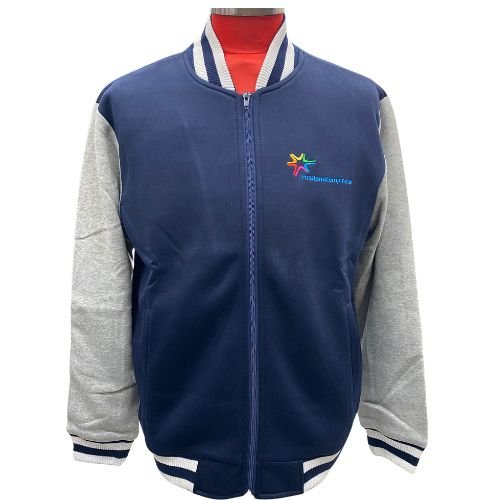 branded varsity jacket