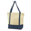 2 Tone Canvas Boat Tote Bag Singapore 1