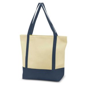 2 Tone Canvas Boat Tote Bag Singapore 1