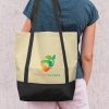 2 Tone Canvas Boat Tote Bag Singapore 3