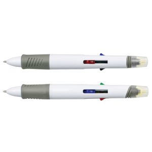 4-Colour Ballpoint Pen with Highlighter Singapore