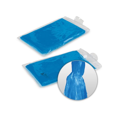 Emergency ponchos in coloured pouches – view 5