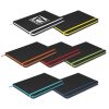 A5 Black PU Notebook Lined Singapore A5 Black PU Notebook Lined Singapore