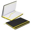 A5 Black PU Notebook Lined - view 3 Singapore A5 Black PU Notebook Lined - view 3 Singapore