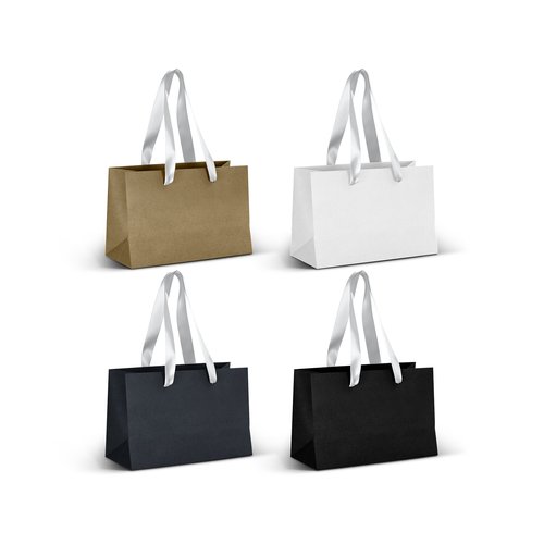 Small Ribbon Handle Paper Bag 180gsm – Reinforced