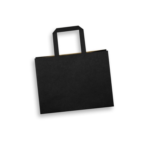 aq2533tr-4.jpg Medium Landscape Paper Bag – Flat Paper Handles