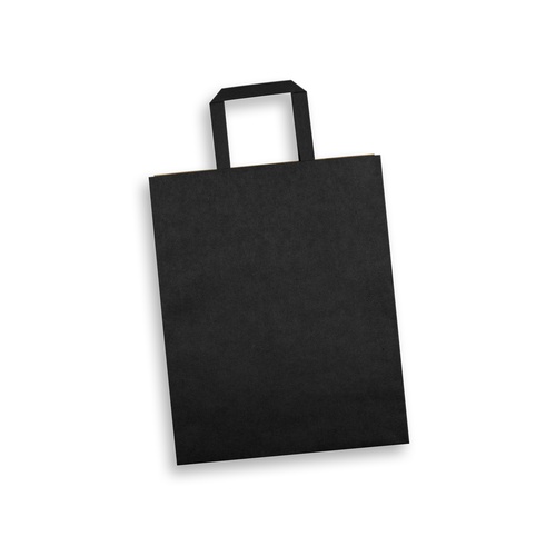 Large Portrait Paper Bag – Flat Paper Handles