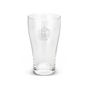 Schooner Beer Glass 425ml – Nucleated Base