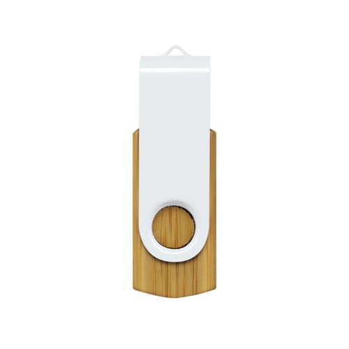 aq2544tr-4.jpg Bamboo Swivel USB Flash Drive 4GB – Aluminium Clip