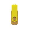 aq2544tr-5.jpg Bamboo Swivel USB Flash Drive 4GB – Aluminium Clip