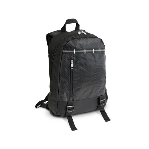 600D Polyester Backpack – Patterned Front Panel