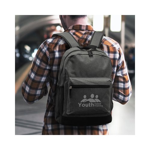 aq2570tr-4.jpg Heathered Poly-Canvas Laptop Backpack – Padded