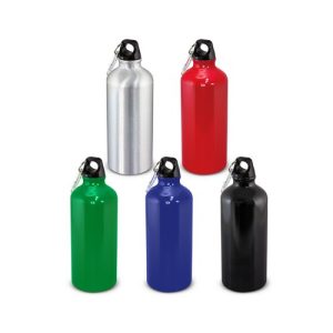 Aluminium Water Bottle with Carabiner – 600ml & 800ml