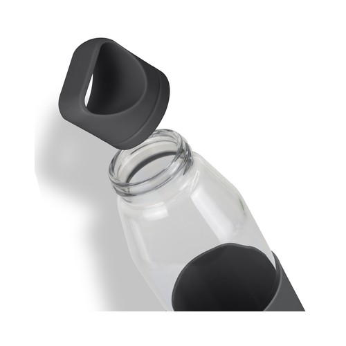aq2577tr-5.jpg Glass Water Bottle 650ml – Silicone Sleeve