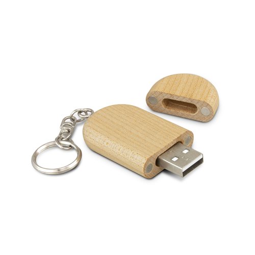 aq2587tr-2.jpg Wooden Keyring USB Flash Drive 4GB