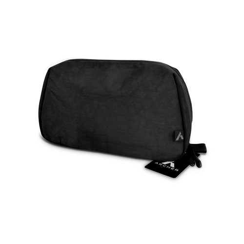 aq2595tr-0.jpg Water-Resistant Washed Nylon Toiletry Bag