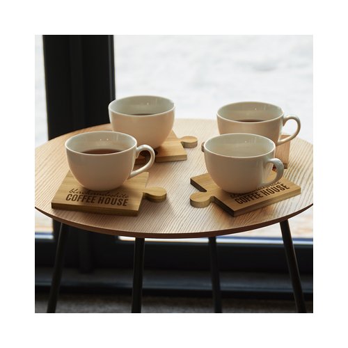 aq2611tr-4.jpg Bamboo Puzzle Coaster Set of 4 - Gift Boxed - Singapore