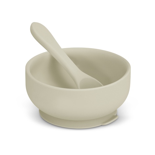aq2622tr-1.jpg Kids Silicone Suction Bowl & Spoon Set - Singapore
