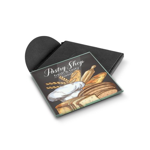 aq2636tr-0.jpg Full Colour Single Glass Coaster - Singapore