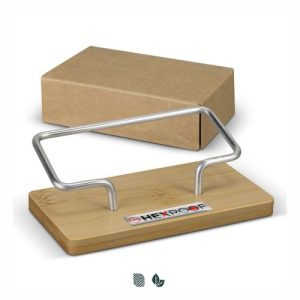 Bamboo Business Card Stand Singapore