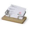 Bamboo Business Card Stand - view 4 Singapore Bamboo Business Card Stand - view 4 Singapore