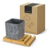 Bamboo Desk Organiser with Phone Stand - view 2 Singapore