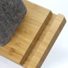 Bamboo Desk Organiser with Phone Stand - view 4 Singapore