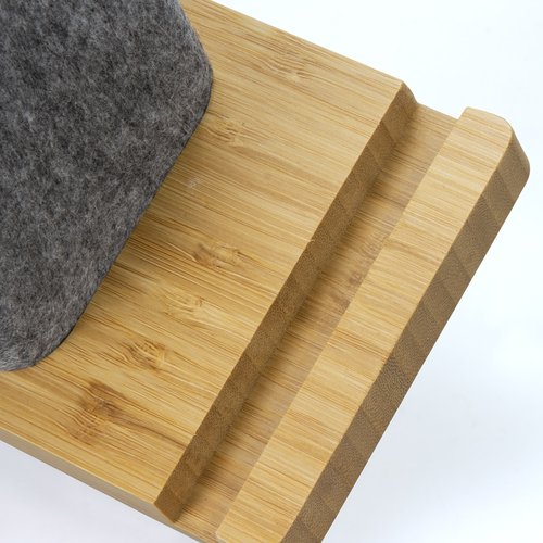 Bamboo Desk Organiser with Phone Stand - view 4 Singapore