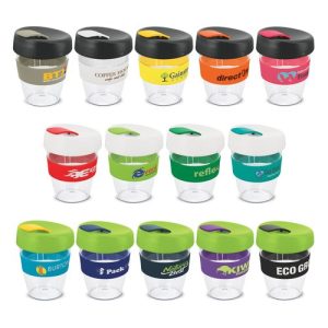 Clear Reusable Coffee Cup 350ml Singapore