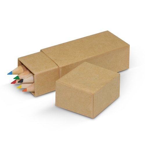 Coloured Pencil Set in Kraft Box - view 2 Singapore Coloured Pencil Set in Kraft Box - view 2 Singapore