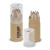 Coloured Pencil Tube with Sharpener Lid Singapore Coloured Pencil Tube with Sharpener Lid Singapore