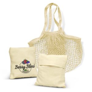 Cotton Mesh Tote Bag Singapore 1