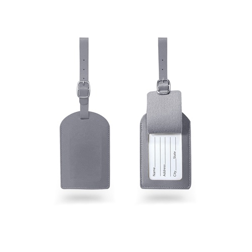 Custom PU leather luggage tag colour option - Singapore