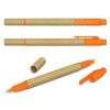 Eco Kraft Ballpoint Pen with Highlighter - view 2 Singapore