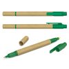 Eco Kraft Ballpoint Pen with Highlighter - view 4 Singapore