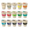 Eco Rice Husk Reusable Coffee Cup 350ml Singapore Eco Rice Husk Reusable Coffee Cup 350ml Singapore