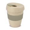 Eco Rice Husk Reusable Coffee Cup 350ml - view 3 Singapore Eco Rice Husk Reusable Coffee Cup 350ml - view 3 Singapore