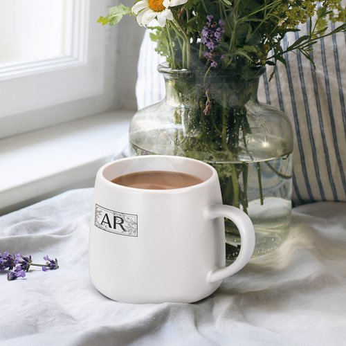 Modern Ceramic Coffee Mug 400ml - view 5 Singapore