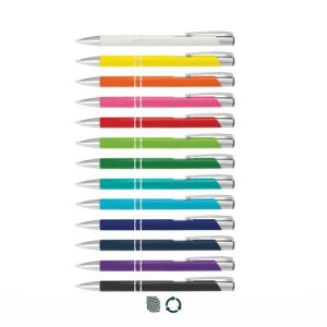 Recycled Aluminium Ballpoint Pen Gloss Lacquer Singapore