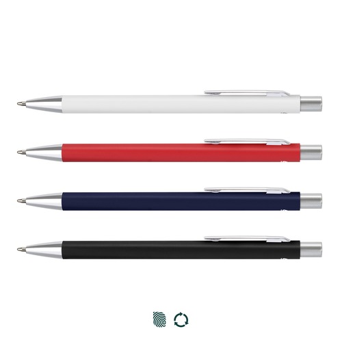Recycled Aluminium Ballpoint Pen – Matte Lacquer