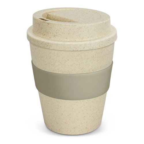 Natural Rice Husk Reusable Coffee Cup 350ml - view 3 Singapore Natural Rice Husk Reusable Coffee Cup 350ml - view 3 Singapore