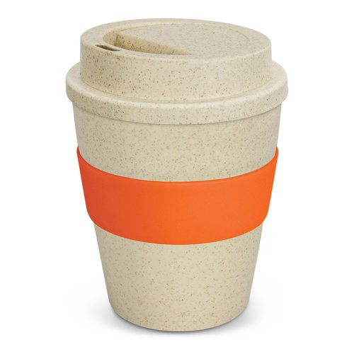 Natural Rice Husk Reusable Coffee Cup 350ml - view 6 Singapore Natural Rice Husk Reusable Coffee Cup 350ml - view 6 Singapore