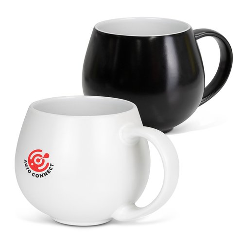 Round Barrel Ceramic Coffee Mug 450ml Singapore Round Barrel Ceramic Coffee Mug 450ml Singapore