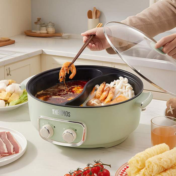 THERMOS Electric Dual Hotpot