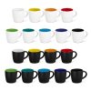 Two-Tone Ceramic Coffee Mug 330ml Singapore Two-Tone Ceramic Coffee Mug 330ml Singapore