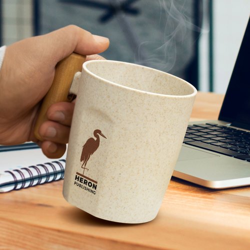 Wheat Straw Coffee Mug 480ml - view 4 Singapore