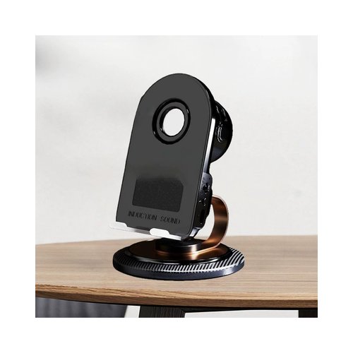 Wireless Desktop Phone Stand Bluetooth Speaker Rear View Singapore