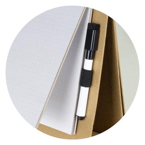 Wiro-Bound Desk Whiteboard Notebook - view 6 Singapore