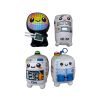 Custom Blind Box Soft Toy Four Characters Singapore Four custom blind box soft toy mascot characters designed for a semiconductor cleanroom campaign, Singapore
