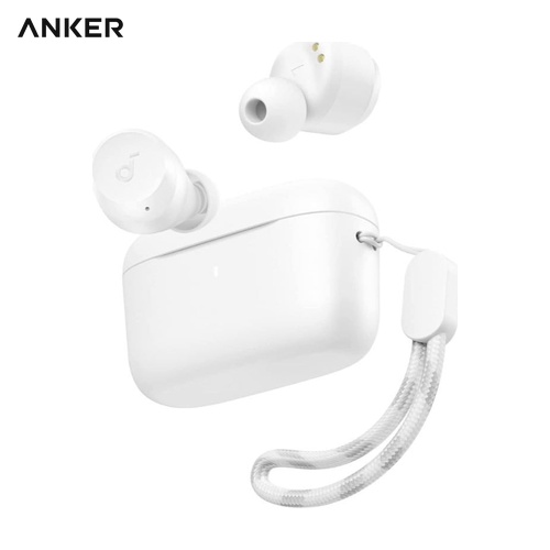 Custom Anker Soundcore A25i Wireless Earbuds with Logo Printing 2 Custom Anker Soundcore A25i Earbuds in White with logo printing, Singapore